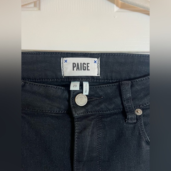 Paige Verdugo Ultra Skinny Jeans Women's Size 29 Black Performance
Stretch - Picture 3 of 11